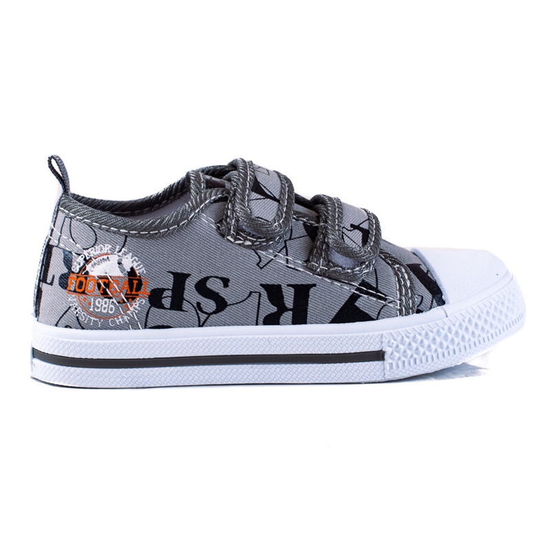 Adidași pentru băieți Shelovet cu velcro gri