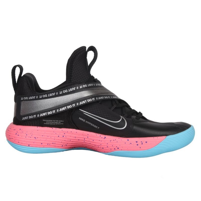 Pantofi de volei Nike React Hyperset - Le M DJ4473-064 negru negru