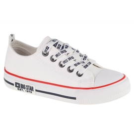 Pantofi Big Star Jr KK374038 alb alb Pantofi Big Star Jr KK374038 alb alb