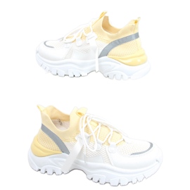 Pantofi sport Aditi Sock galben