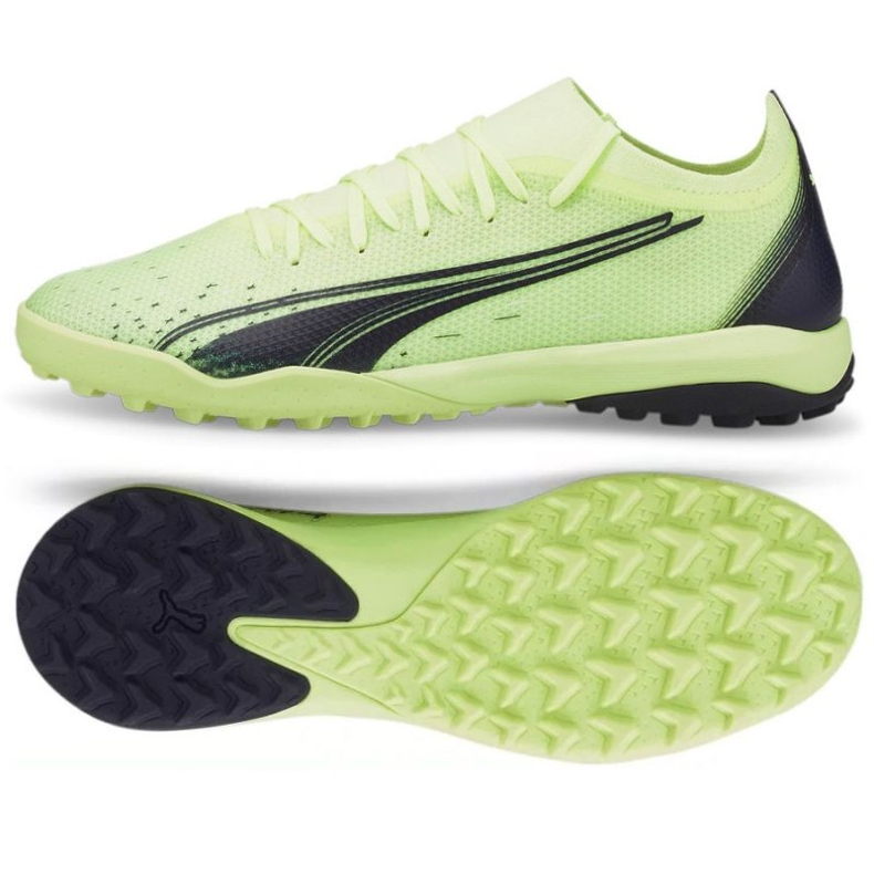 Pantofi de fotbal Puma Ultra Match Tt 106903 01 galben verde