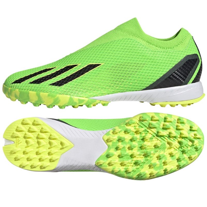 Pantofi de fotbal Adidas X Speedportal.3 Ll Tf GW8475 verde verde