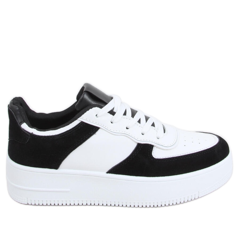 BM Pantofi sport dama Zetto Black alb negru