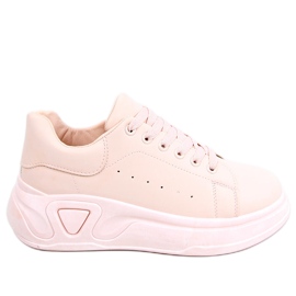 Pantofi cu talpă înaltă de la Nebu Pink roz