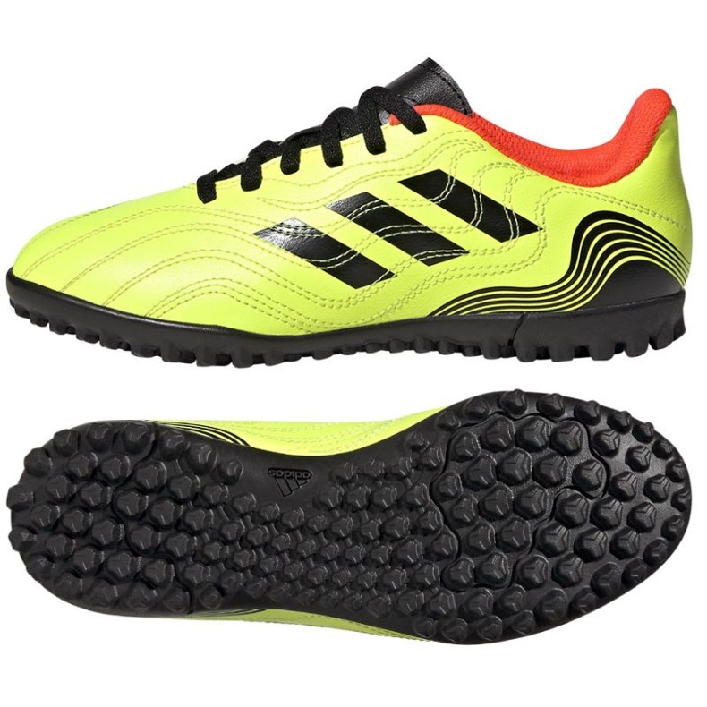 Pantofi Adidas Copa Sense.4 Tf Jr GZ1374 galben galbeni