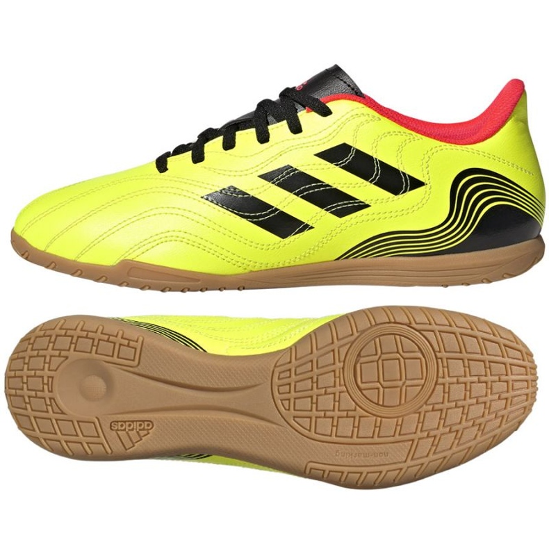 Pantofi Adidas Copa Sense.4 In M GZ1367 galben galbeni