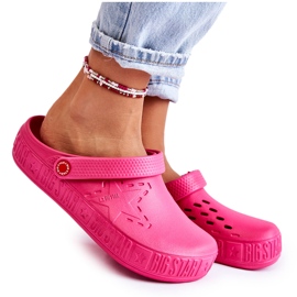 Papuci ușori de damă Kroks Big Star II275007 Fuchsia roz Papuci ușori de damă Kroks Big Star II275007 Fuchsia roz