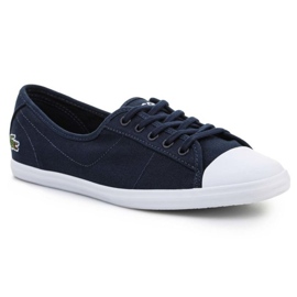 Lacoste Ziane Bl 2 Spw Nvy Canvas W 7-32SPW0141003 albastru marin
