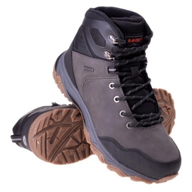 Pantofi Hi-Tec Havant Mid Wp 92800376965 gri Pantofi Hi-Tec Havant Mid Wp 92800376965 gri