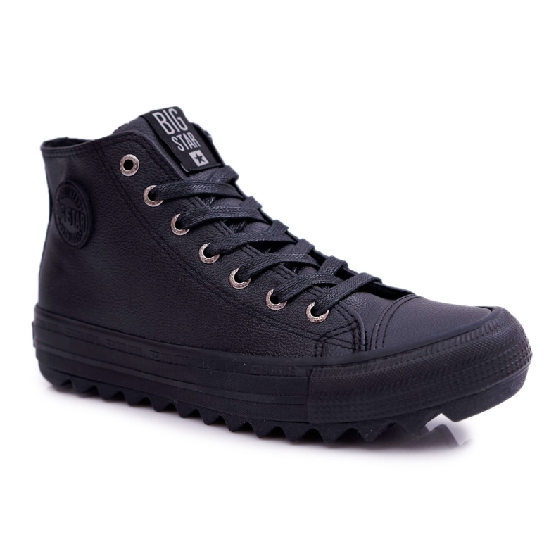 Pantofi de damă Big Star High Warmed Black EE274110 negru