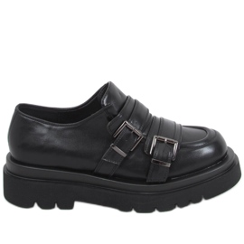Mocasini de dama Atena Black negru