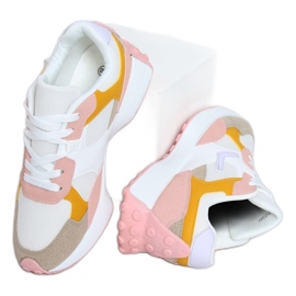 Pantofi sport multicolori Amelia Pink