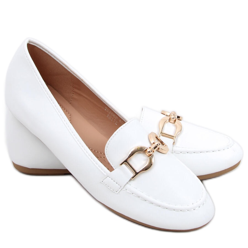 Mocasini de dama Amiya White alb Mocasini de dama Amiya White alb