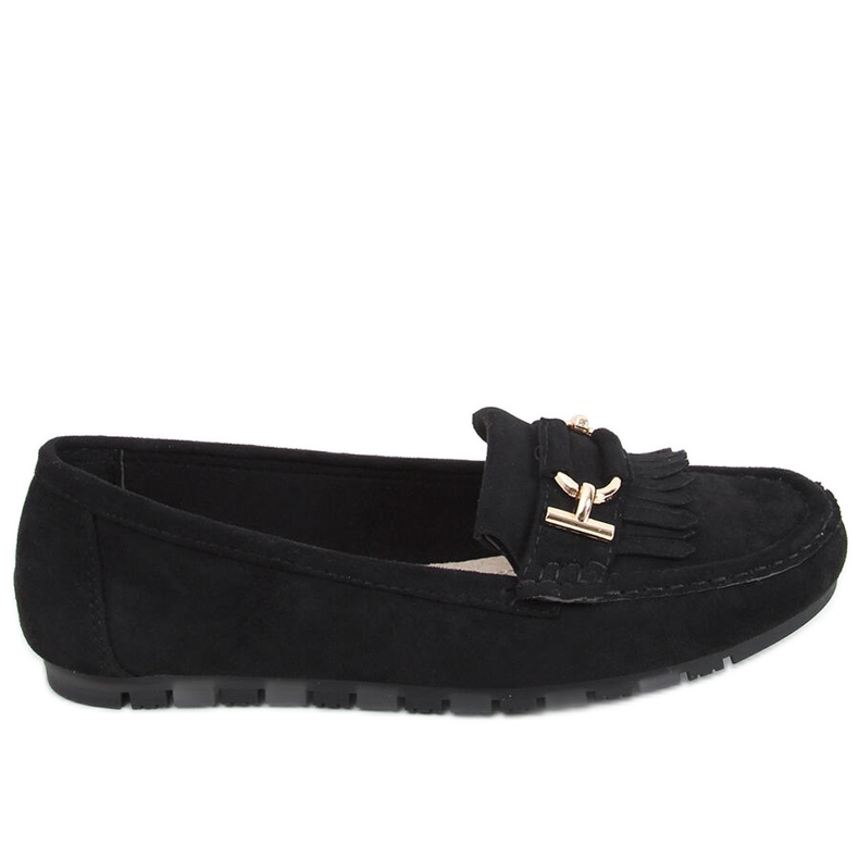 Mocasini de dama Leif Black negru