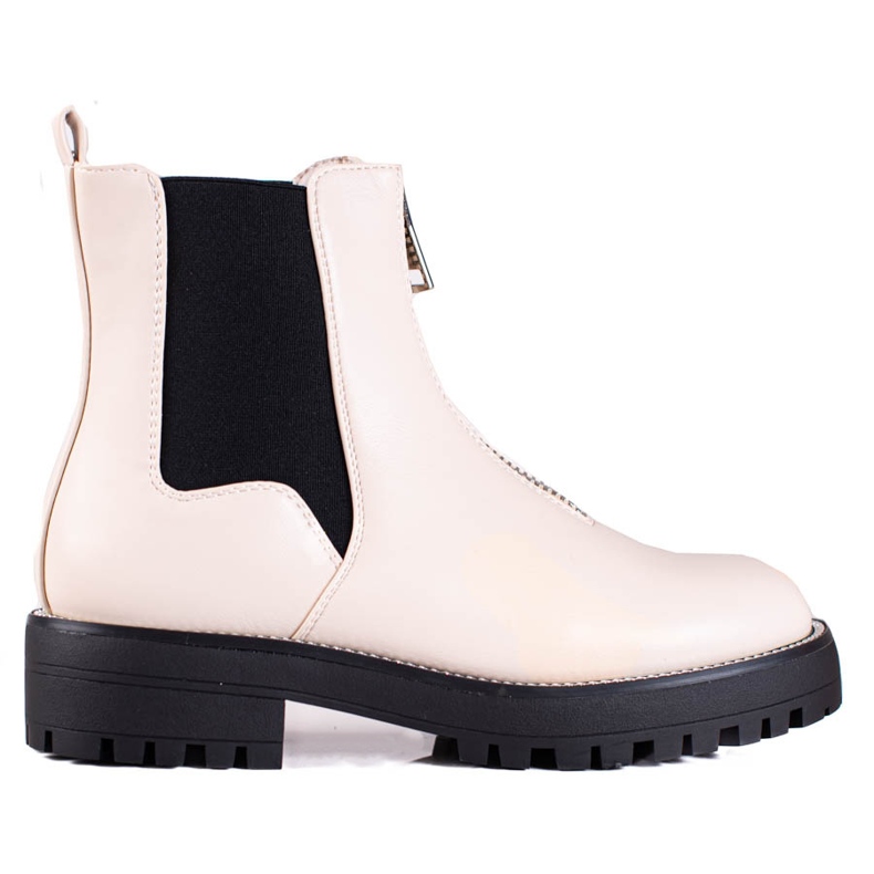 Genți de damă bej cu fermoar