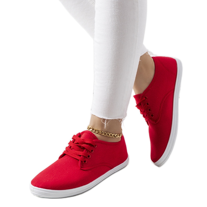 PA1 Pantofi roșii Wallen roșu