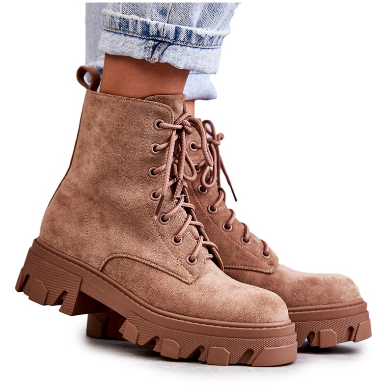 PG1 Cizme de piele intoarsa calda Maro lucrator Darvin PG1 Cizme de piele intoarsa calda Maro lucrator Darvin