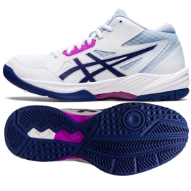 Pantofi de volei Asics Gel-Task Mt 3 W 1072A081 101 alb alb