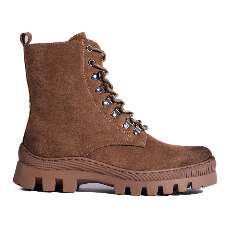 W. Potocki Genți de damă din piele intoarsa bej de la Potocki maro