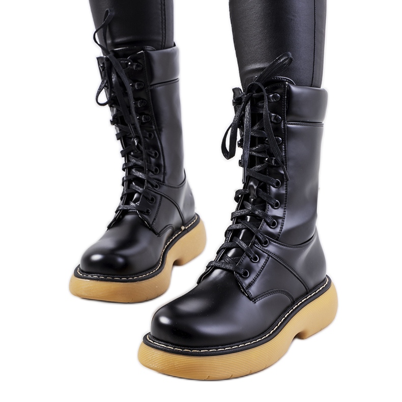 Cizme negre de la Redel negru