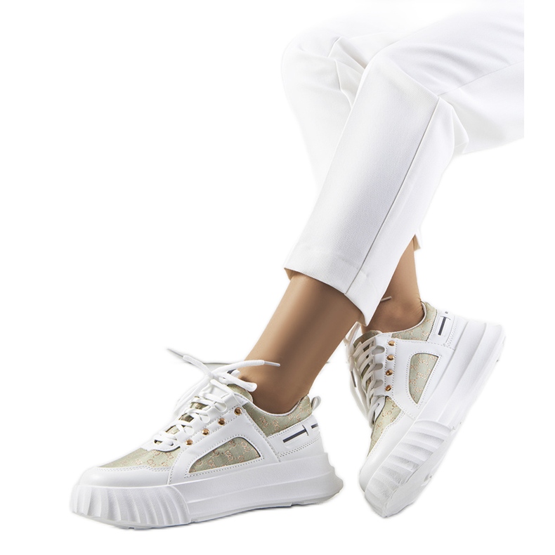 PA1 adidasii verzi ai lui Heleno alb verde