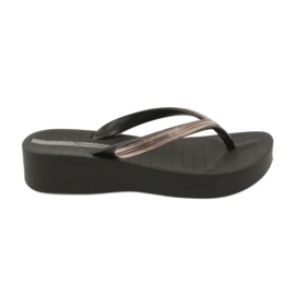 Sandale cu pană Ipanema 82764 negru galben Sandale cu pană Ipanema 82764 negru galben