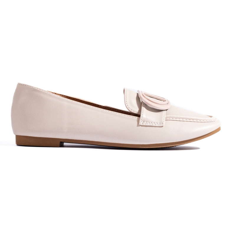 Mocasini eleganti de dama Shelovet bej