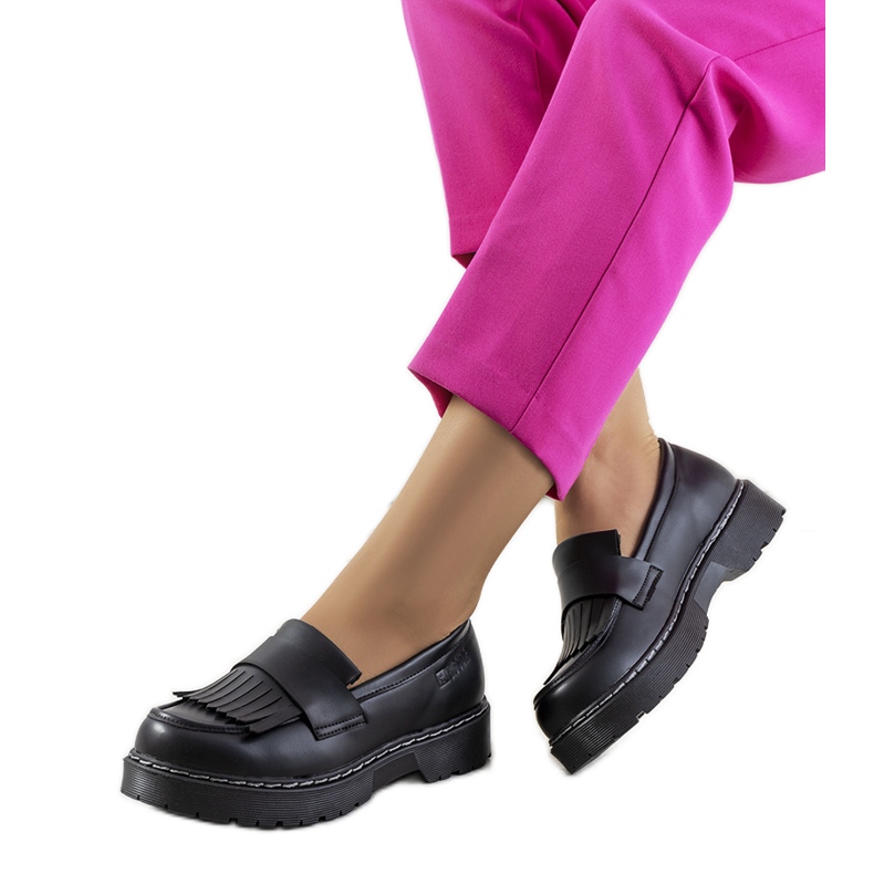 Pantofi negri Big Star II274100 negru