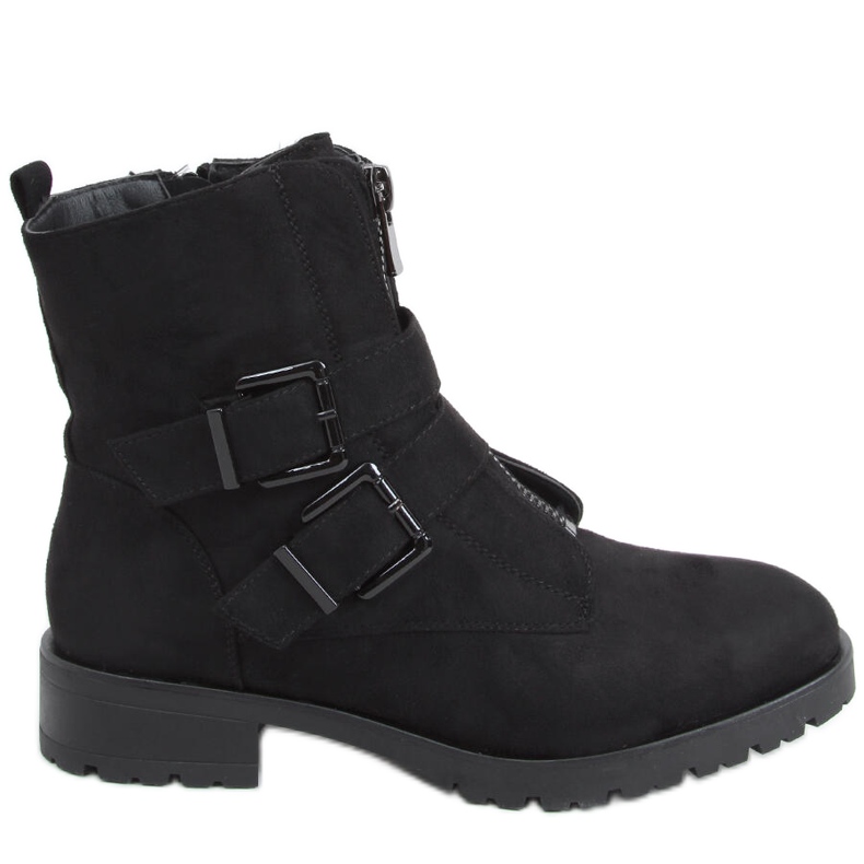Cizme militare Vera Black negru