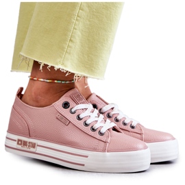 Pantofi de damă joasă Big Star KK274016 roz Pantofi de damă joasă Big Star KK274016 roz