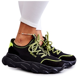 Pantofi de damă cu sistem de spumă cu memorie Big Star KK274028 Negri negru Pantofi de damă cu sistem de spumă cu memorie Big Star KK274028 Negri negru