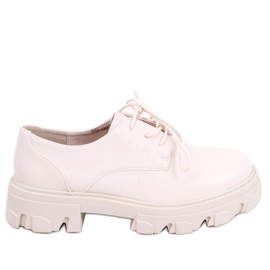PA1 Mocasini Tekla Beige cu siret bej PA1 Mocasini Tekla Beige cu siret bej