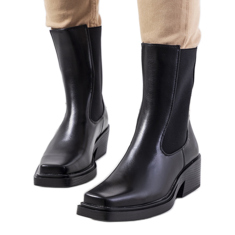 Cizme Black Maret negru Cizme Black Maret negru