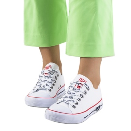 Tenisi albi clasici Big Star KK274101