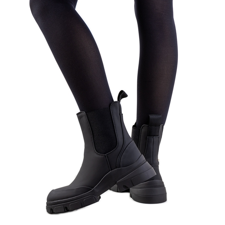 BM Cizme negre Carlos negru BM Cizme negre Carlos negru