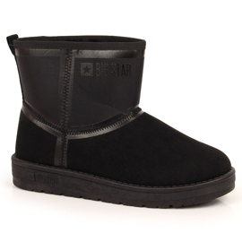 Cizme negre pentru zapada pe platforma Big Star W INT1751B negru Cizme negre pentru zapada pe platforma Big Star W INT1751B negru