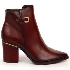 Cizme pe post izolate Potocki W WOL96B visiniu claret Cizme pe post izolate Potocki W WOL96B visiniu claret