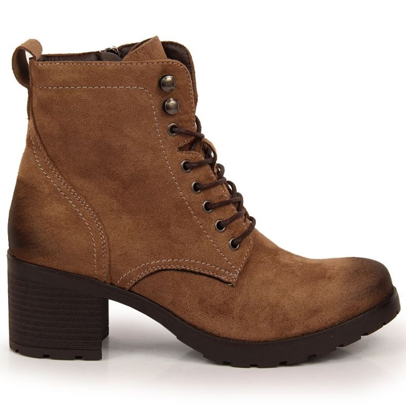 Cizme calde din piele intoarsa Potocki W WOL90B maro Cizme calde din piele intoarsa Potocki W WOL90B maro