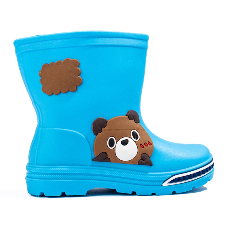 Cizme joase Shelovet pentru baieti, albastru deschis