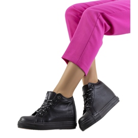 Tenisi negri pe pană Big Star EE274127 negru Tenisi negri pe pană Big Star EE274127 negru