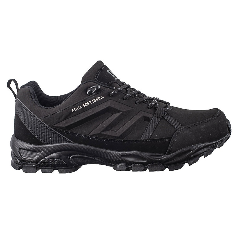 Pantofi de trekking negri pentru bărbați DK aqua Softshell negru