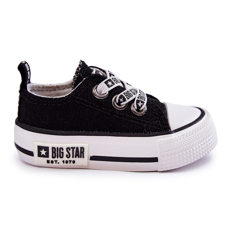 Pantofi Copii din Pânză Big Star KK374049 Negru-Alb