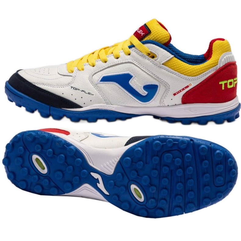 Joma Top Flex 2216 În pantofi de fotbal TOPW2216TF alb alb
