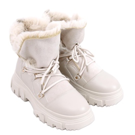 Cizme de zapada dama Jarl Beige bej Cizme de zapada dama Jarl Beige bej