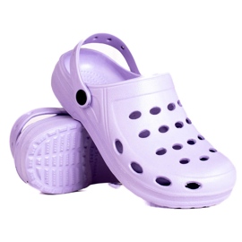 Papuci de damă Shelovet mov ușoare violet Papuci de damă Shelovet mov ușoare violet