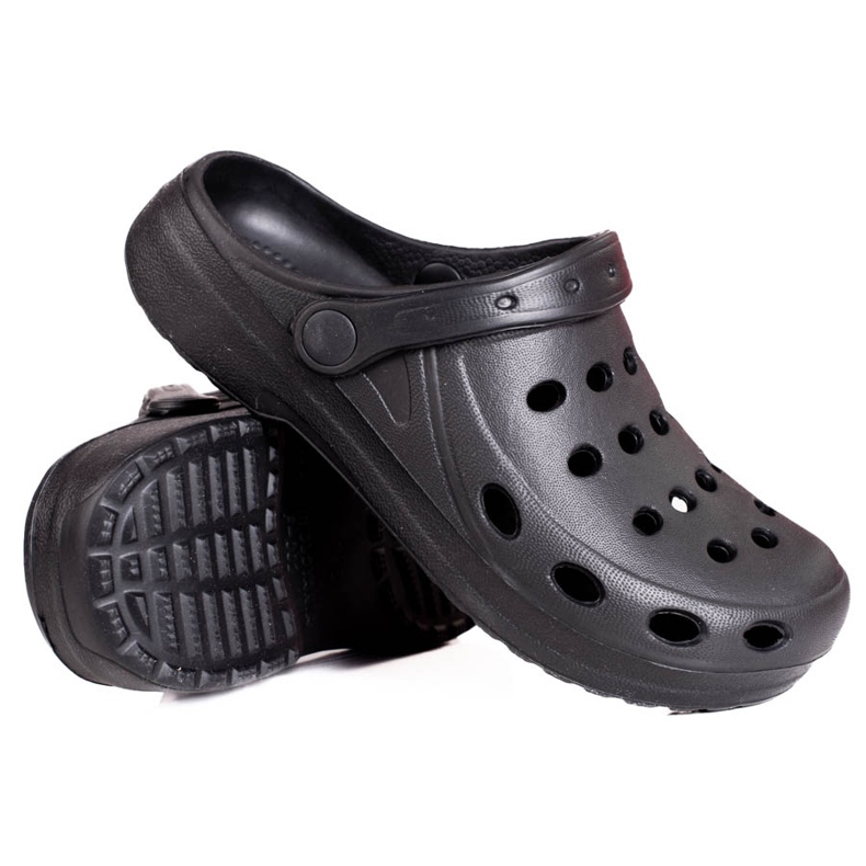 Papuci de dama Shelovet negri deschisi negru