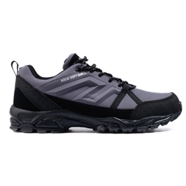 Pantofi de trekking pentru bărbați DK aqua Softshell gri negru