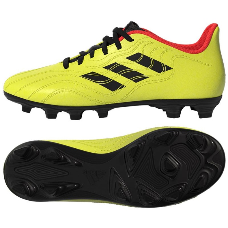 Pantofi Adidas Copa Sense.4 FxG Jr GZ1375 galben galbeni