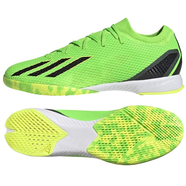 Adidas X Speedportal.3 In M GW8464 ghete de fotbal verde verde