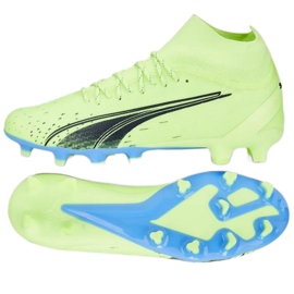 Ghete de fotbal Puma Ultra Pro FG / AG M 106931 01 lămâie verde verde Ghete de fotbal Puma Ultra Pro FG / AG M 106931 01 lămâie verde verde